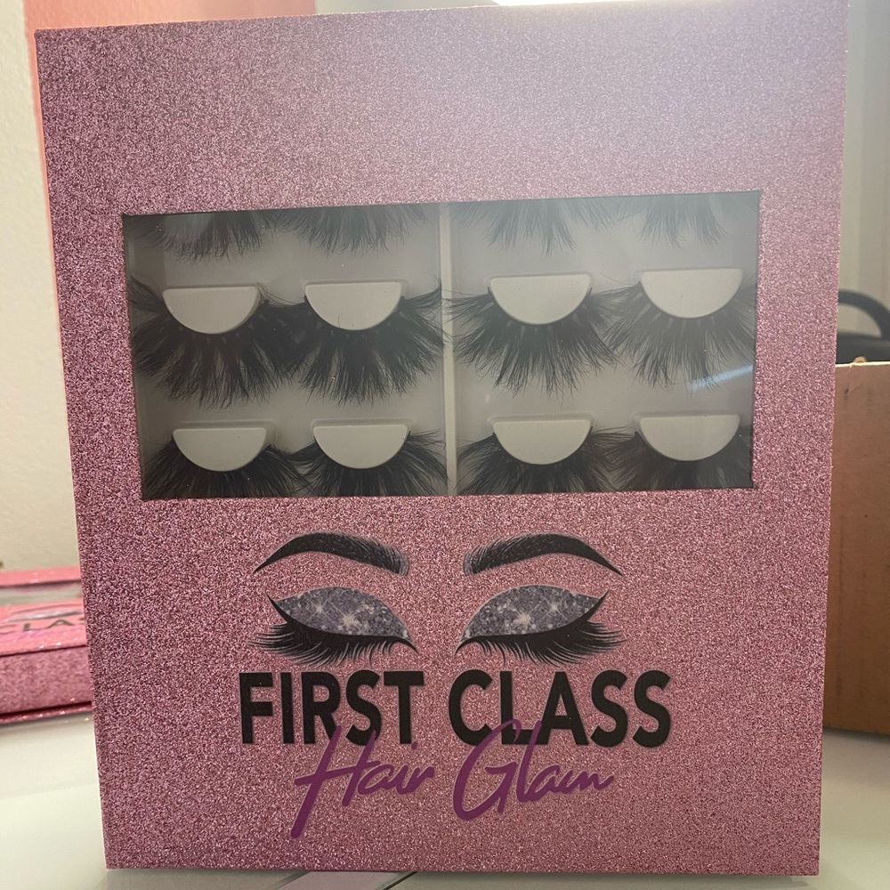 10 sets of 25 mm mink lashes